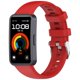 thumbnail image 4 of Silicone Watchband For Huawei Band 9 8 Replacement Strap with Steel Silver Buckle - Grey, 4 of 5