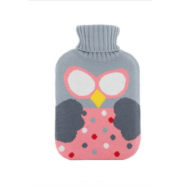 Vaidha Knitting And Rubber Hand Warmer A Hand Warmer With Hot Water For Heating And Ice Compress