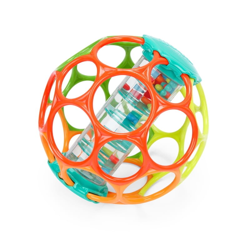 Bright Starts Oball Rollin' Rainstick Rattle, 6 Inches photo 8