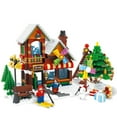 thumbnail image 3 of Christmas Post Office Puzzle Assembling Building Block Toys, 3 of 3