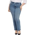 thumbnail image 1 of NYDJ Womens Lift x Tuck Curvy Fit Jeans, Blue, XX-Large, 1 of 1