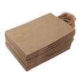 thumbnail image 1 of M Buder 50Pcs Bolsa de Papel Kraft para Regalo y Compras con Asas Amarillo M 21x11x27cm, 1 of 9