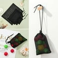 thumbnail image 6 of Travel Outdoor Multi Purpose Nylon Mesh Drawstring Bag Stuff Sack Storage Bag Laundry Bag 25X30CM, 6 of 8