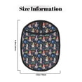 thumbnail image 3 of Pofeuu Garden Gnomes Print Silicone Pot Mat Mitten With Hanging Loop Heat Resistant Oven Mitts Non-Slip Bbq Baking Smoking Potholders, 3 of 7