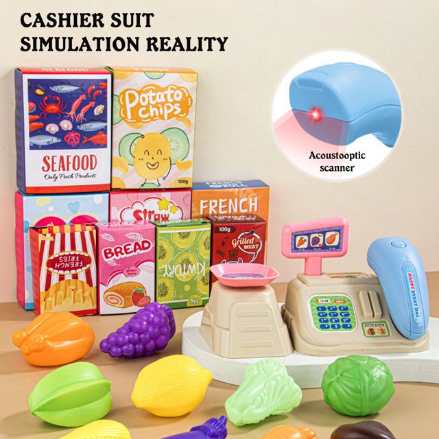 Fiudx Ofertas Del Día Carrito De Compras Juego De Juguetes Para Niños Juego De Juguetes Familiares Juguete Educativo Regalo De Cumpleaños Para Niñas Y Niños