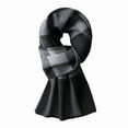 thumbnail image 3 of Men's 100% Wool Plaid Scarf, Winter Warm Tartan Scarf for Men, 180x30cm,180*30cm,6, 3 of 57