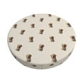 thumbnail image 2 of Lsque Labrador Retriever Dog Round Bar chair cushion covers Velvet Fabric Premium Comfort Protects from Scratches and Stains for 14-17 Inch Chair- 12 inch, 2 of 7