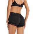 thumbnail image 2 of Prolriy Shapewear Tummy Control Women's Butt Lifter Lace Boy Shorts Shapewear Sponge Padded Body Shaper Panties Butt Hip Enhancer Control Panties Butt Lifting Shapewear Black S, 2 of 6