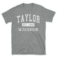 thumbnail image 1 of Taylor Wisconsin Classic Established Men's Cotton T-Shirt, 1 of 1