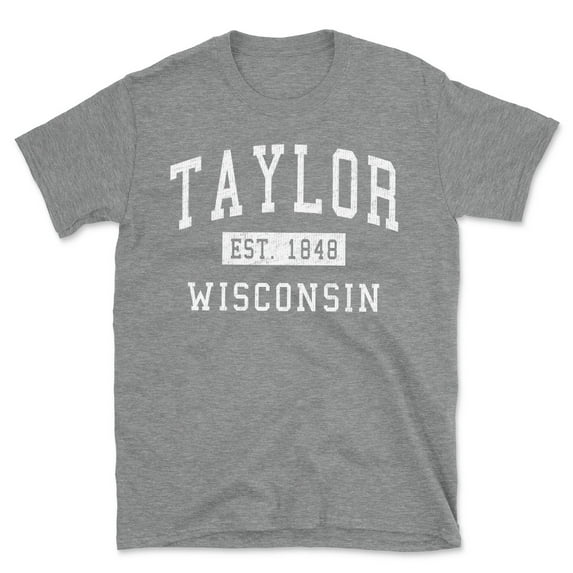 Taylor Wisconsin Classic Established Men's Cotton T-Shirt