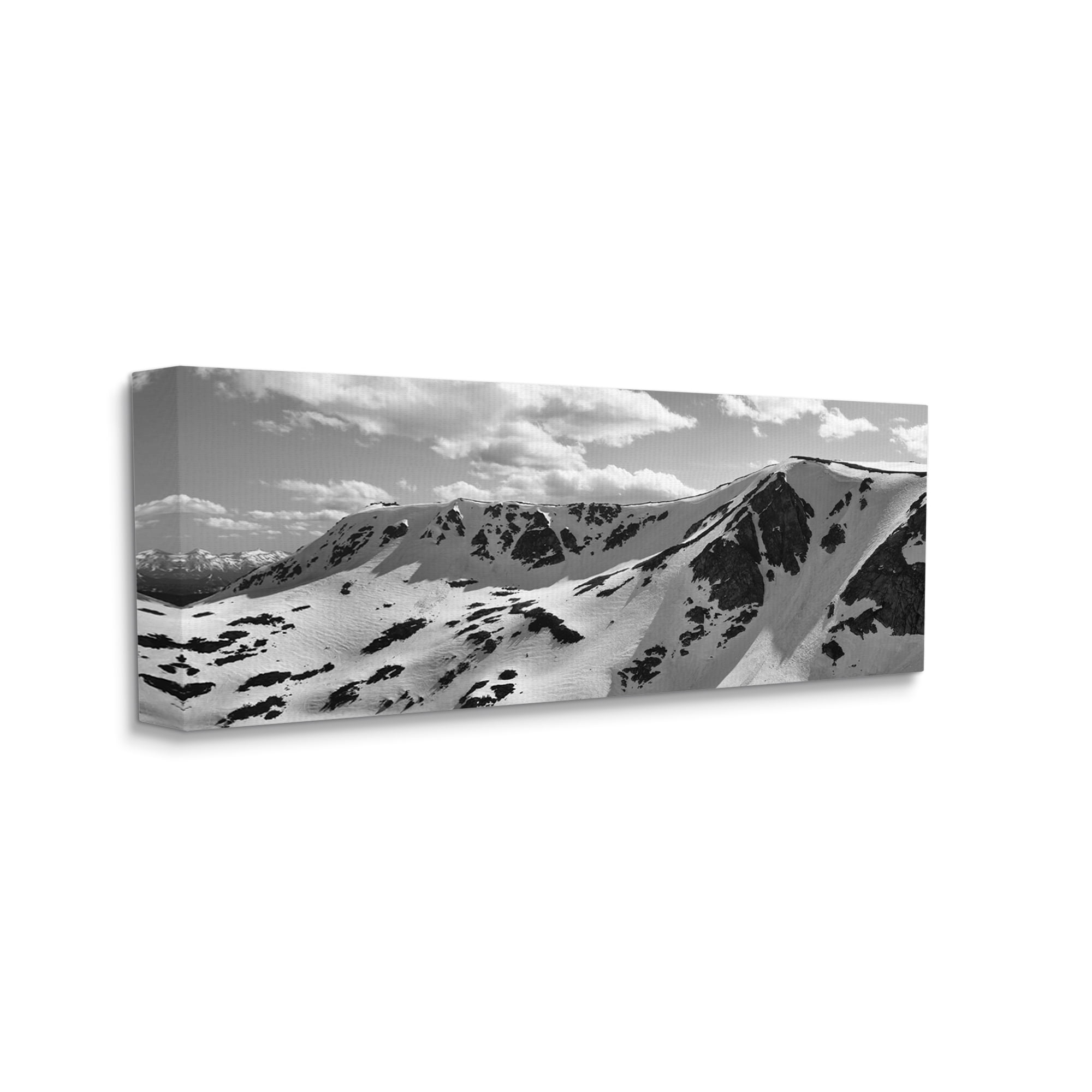 Stupell Industries Still Frost Sand Sublime Mountain Range Peaks ,48 x 20, Design by Daniel Sproul