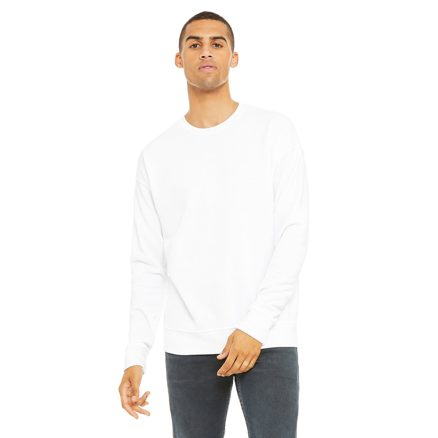 bella canvas drop shoulder sweatshirt
