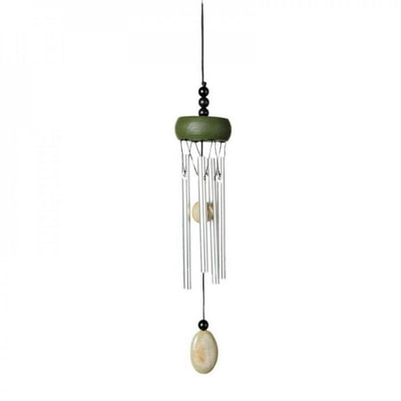 

Popvcly Mini Wood Solid Aluminum Rod Metal Wind Chime Small Fresh Home Decoration Pendant Door Decoration Gift Car Wind Chime A1