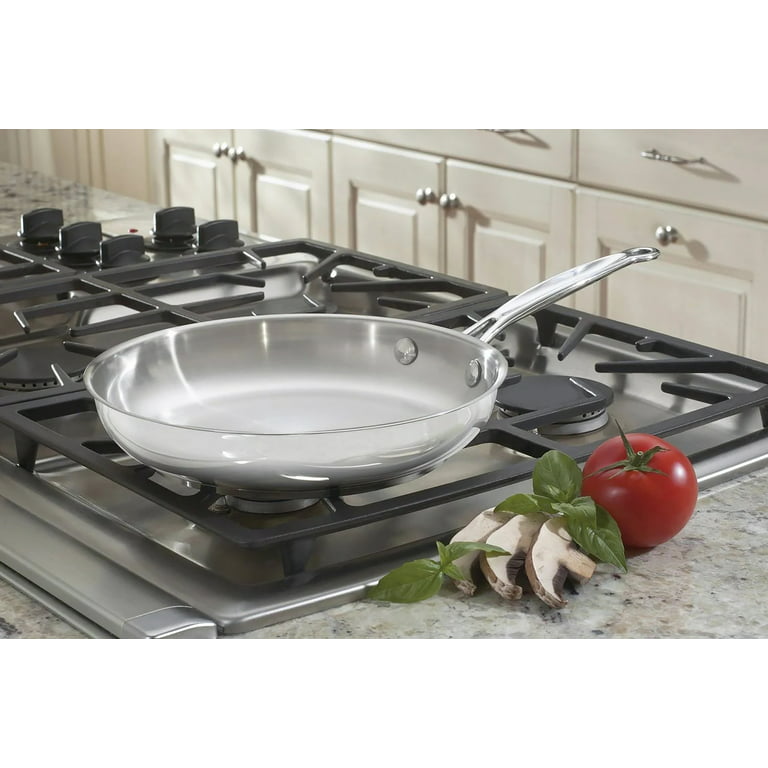 Cuisinart Chef's Classic Open Skillet, Stainless Steel - 10 Inches