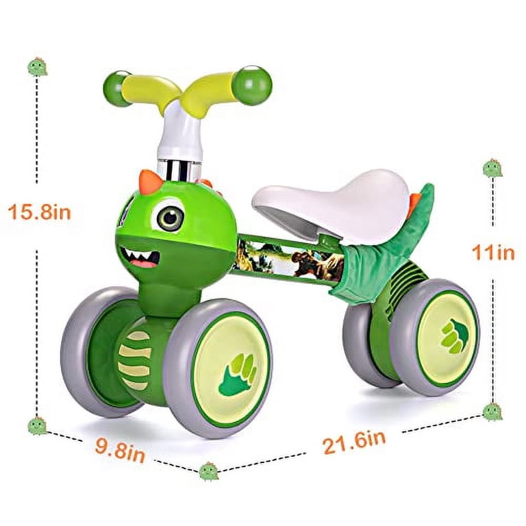 Ancaixin Baby Balance Bike for 1-3 Year Olds, Dinosaur Design