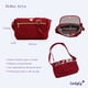 thumbnail image 5 of Bolsa Crossbody de Mujer LuckyLy, Bandolera tipo Mensajero, Modelo Arya, Rojo LuckyLy Bolsa Crossbody, Bandolera de Mano y al Hombro, Ligera con Múltiples Compartimentos - Modelo Arya, 5 of 6