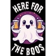 thumbnail image 7 of Here For The Boos Men's Black Sleep Pajama Shorts-3XL, 7 of 7