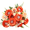 Orange-red, variant on JUANCHENG 32cm Silk Sunflower Artificial Flowers for Wedding Outdoor Photography Home