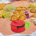 thumbnail image 6 of Outdoor Tableware Bag Camping Dish Bag Bowl Storage Bag Camping Plate Bag Student, 6 of 6
