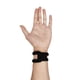 thumbnail image 4 of (Negro) Muñequera ajustable para lágrimas, talla única. Para muñecas izquierda y derecha, soporte para tensión de soporte de peso, ejercicio, 4 of 5