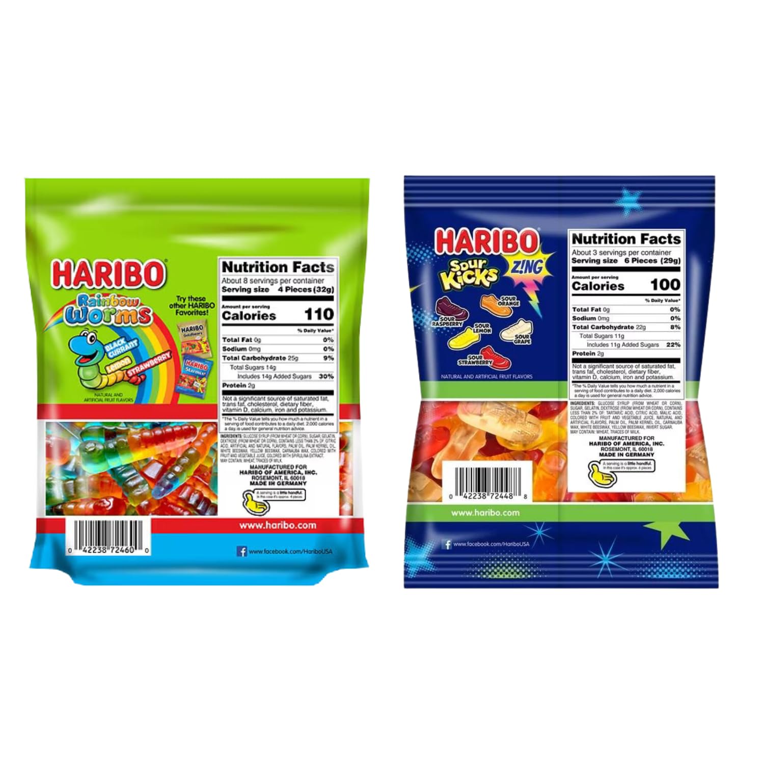 Haribo Gummy Variety Pack 13 Bags, Haribo Gummy Bears, Haribo Candy ...