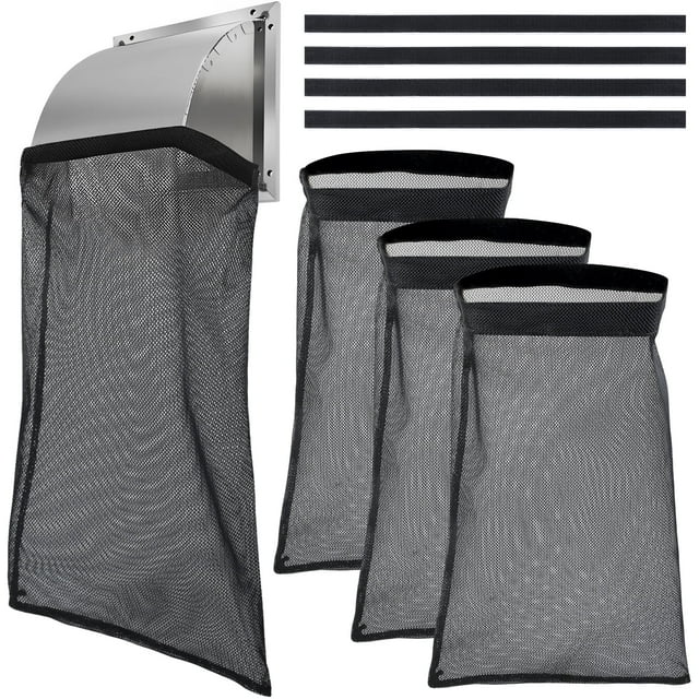 Tcwhniev Bolsas de Filtro de Pelusa para Ventilación de Secadora Exterior (Bolsa de 4)