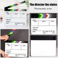 thumbnail image 4 of Clearance! Movie Film Video Clapboard Director'S Cut Action Scene ClapperBoard,Movie The /ц Y4Q7, 4 of 8