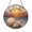 Acrylic 3.5 Inch, variant on Ocean Sunset Shells Stained Glass Window Suncatcher, Beach Inspired Sun Catcher