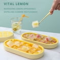 thumbnail image 4 of Bandeja para cubitos de hielo de silicona, moldes flexibles de fácil liberación, 21 bandejas para hielo con tapa extraíble, aptos para lavavajillas, 4 of 5