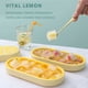 thumbnail image 4 of Bandeja para cubitos de hielo de silicona de fácil liberación, flexible, 21 moldes para cubitos de hielo con tapa extraíble, apta para lavavajillas, 4 of 5