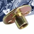thumbnail image 4 of 5 Pcs Round Base Nut Tee Nuts T Nut Flange 3 Hole Galvanized Iron Fasteners for Furniture Fixing Connection, 4 of 8