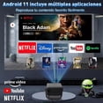 thumbnail image 3 of Proyector 4k Profesional Android11 Wifi6 Hd 1080p 20000 Lm, 3 of 8