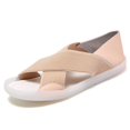 thumbnail image 1 of XIHAHA, zapatillas informales para mujer, moda exterior para mujer, sandalias antideslizantes con parte inferior gruesa y plataforma perezosa cruzada, zapatos para mujer, 1 of 5