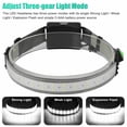 thumbnail image 4 of LED Head Band Light Flashlight Headlamp 3Mode Broadbeam Torch Lamp Waterproof, 4 of 9