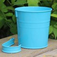 thumbnail image 2 of Flower Pot Detachable Metal Iron Bucket Shape Wall Hanging Planter with Hook Home Decor Hanging Planter, 2 of 7