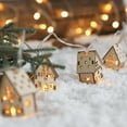 thumbnail image 5 of YIMWNYI Christmas House String Lights, LED String Lights, Wooden Decorations, Festive Ornaments, Warm Cozy Ambiance, Night Light for Home Decor, Holiday Party Essentials, 5 of 6