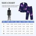 thumbnail image 6 of Bingfone Men'S Pajama Set 2 Piece Loungewear Pjs, Long Sleeve With Pajama Pants-Eggplant, 6 of 9