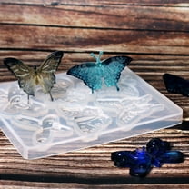 Raindrops Resin Clay Silicone Epoxy Casting Butterfly Jewelry Molds