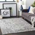 thumbnail image 3 of Mark&Day Area Rugs, 8x10 Haakswold Modern Abstract Marble Shag Medium Gray Area Rug, Grey Black White Marble Swirl Carpet for Living Room, Bedroom or Kitchen (7'10" x 10'3"), 3 of 8