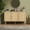 Wood Color, variant on Kselythan Rattan Sideboard Buffet Cabinet,Farmhouse Coffee Bar Cabinet,Modern Console Table With 3 Doors,Adjustable Shelves For Kitchen Living Dining Room Entryway Hallway