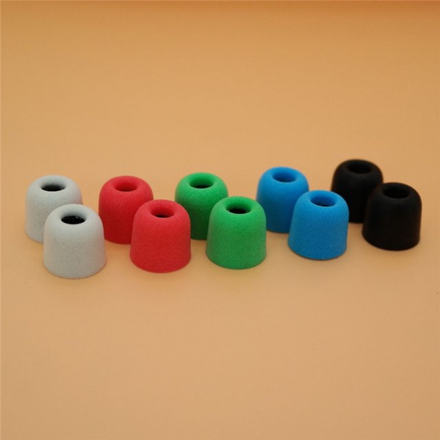 Twowood auricular 4pcs 3/4 / 4.5 / 4.9mm de aumento lento de espuma de espuma de espuma de espuma de espuma de repuesto para auriculares