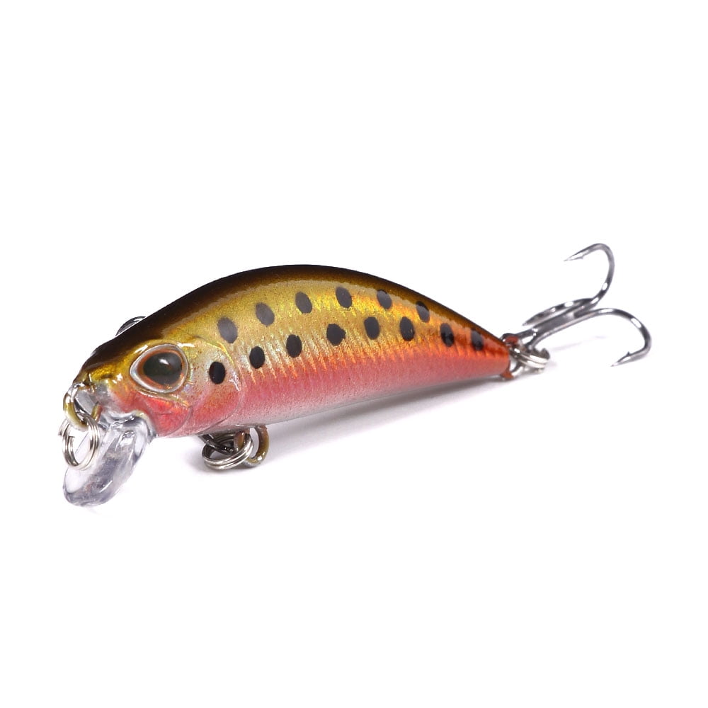 HENGJIA Fishing Lures Large Hard Bait Minnow VIB Lure with Treble Hook Life-Like Swimbait Fishing Bait Popper Crankbait Sinking Lure for Bass Trout Walleye Redfish