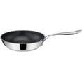 thumbnail image 2 of Jamie Oliver by Tefal Nonstick Coated Stainless Steel Pan Set 9.5" & 11", Induction Compatible, Oven Safe up to 500°F, Chef's Stainless Steel Skillet, Frying Pan, Kitchen Essentials, Silver, 2 of 6