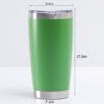 thumbnail image 1 of Termo Taza térmica para cochebotella con aislamiento al vacío de acero inoxidable para té y café (verde fruta) Ehuebsd Libre de BPA, 1 of 8
