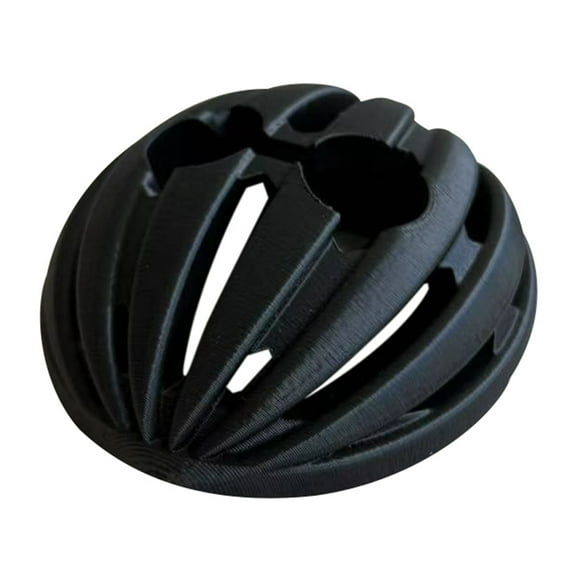 Muñeca montada en motocicleta con correa ajustable y diseño ventilado