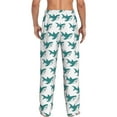 thumbnail image 3 of Xecao Cartoon Shark Men's Straight Lounge Pajama Pants: The Ultimate in Comfortable Sleepwear, 3 of 9