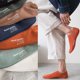 thumbnail image 5 of Paquete de 8 calcetines invisibles de algodón antideslizantes con cojín informal para hombre con silicona, calcetines cómodos, 5 of 5