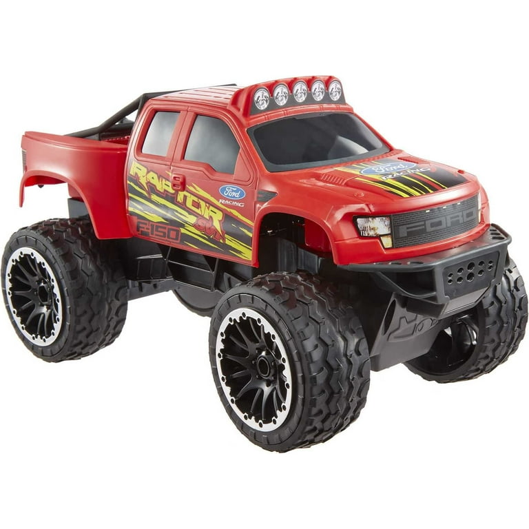 Hot Wheels RC Red Ford F-150, Full-Function Remote-Control Toy