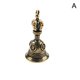 thumbnail image 2 of 1 campana de mano de metal retro para decoración del hogar, decoración artesanal, campana de alarma, campana artesanal, campana de viento, 2 of 4