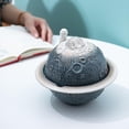 thumbnail image 1 of Ceramic Tabletop Fountain with Rotating Ball Decoration Figurines Sculptures Indoor Astronaut Planet Statues for Home Housewarming Bedroom Azul perfecl Fuente de mesa, 1 of 8